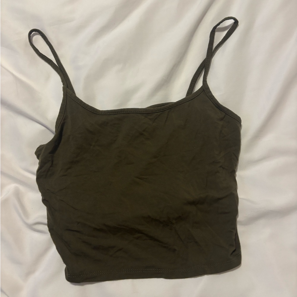 dark green tank